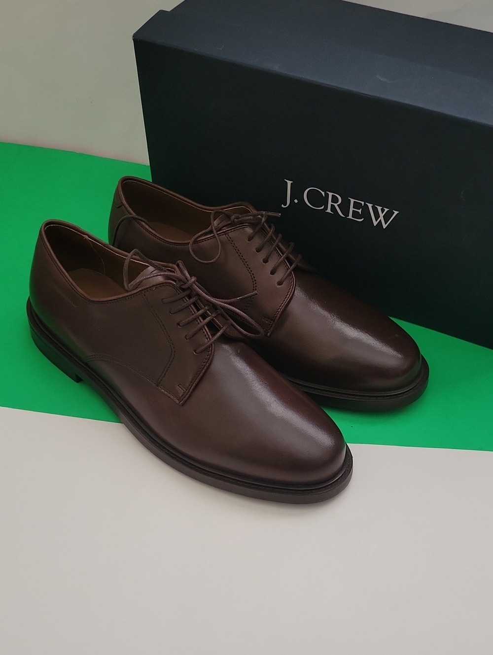 J. Crew Men's Leather Lace-up Dress Shoes